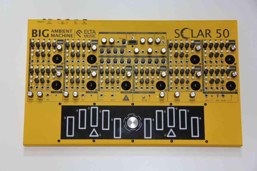Elta Music Solar 50 Analogue Synthesizer (Yellow)