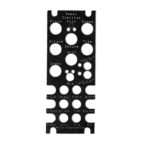 Noise Engineering Debel Iteritas Alia Overlay Panel (Black)