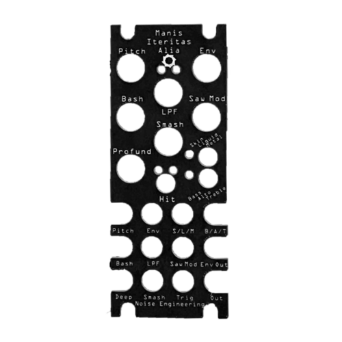 Noise Engineering Manis Iteritas Alia Overlay Panel (Black)