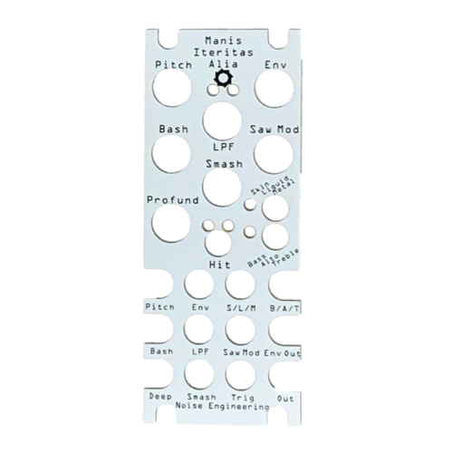 Noise Engineering Manis Iteritas Alia Overlay Panel (Silver)