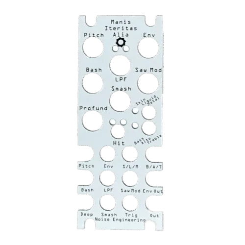 Noise Engineering Manis Iteritas Alia Overlay Panel (Silver)