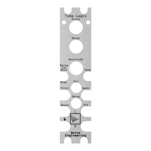 Noise Engineering Tymp Legio Overlay Panel (Silver)