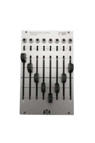 Michigan Synth Works F8R Fader Eurorack Control Module (Silver)