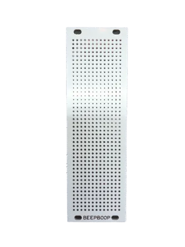 BeepBoop Electronics Eurorack Blank Panel (3U 8hp Perfboard White)
