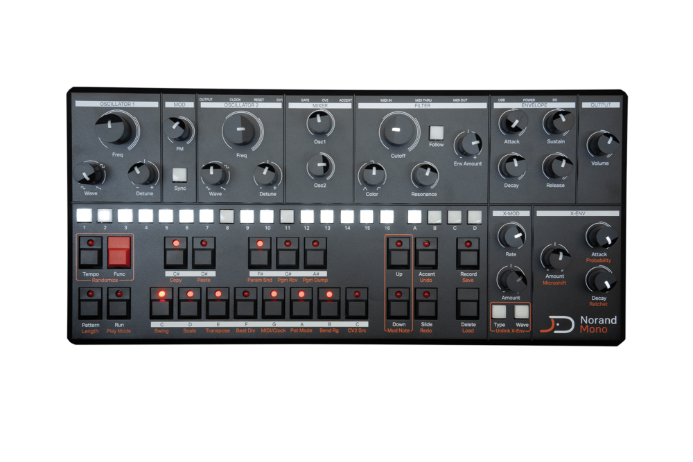 Norand Mono Desktop Analog Synthesizer and Sequencer