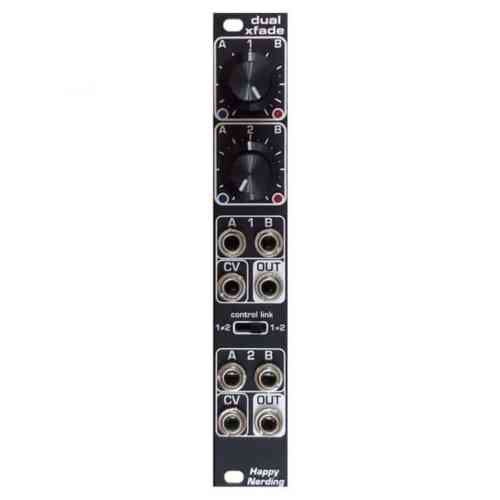 Happy Nerding Dual xFade Crossfader Eurorack Module (Black)