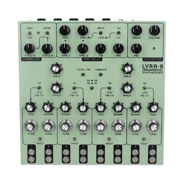 Soma Laboratory Lyra-8 Organismic Analog Syntheszier (Green)