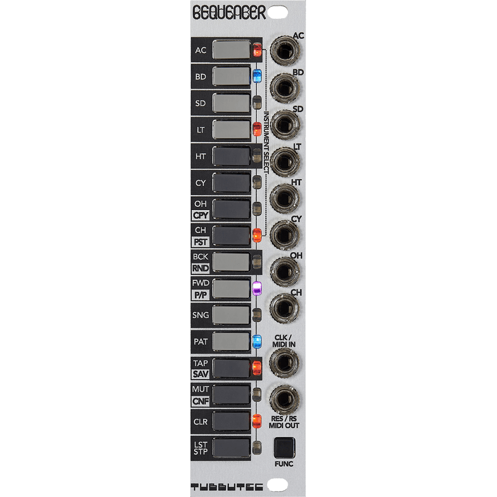 Tubbutec 6equencer 3U Eurorack Gate Sequencer Module