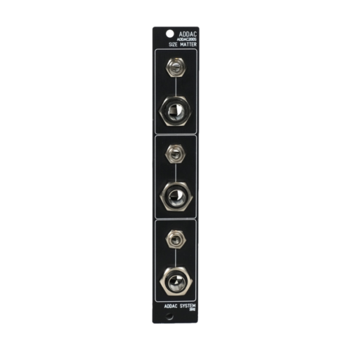 ADDAC 200S Size Matter Eurorack Module (Black)