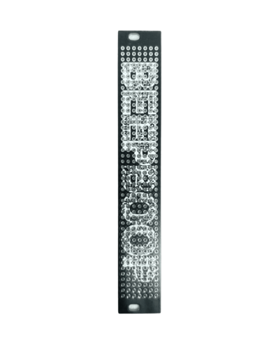 BeepBoop Electronics Eurorack Blank Panel (3U 4hp Perfboard Black)