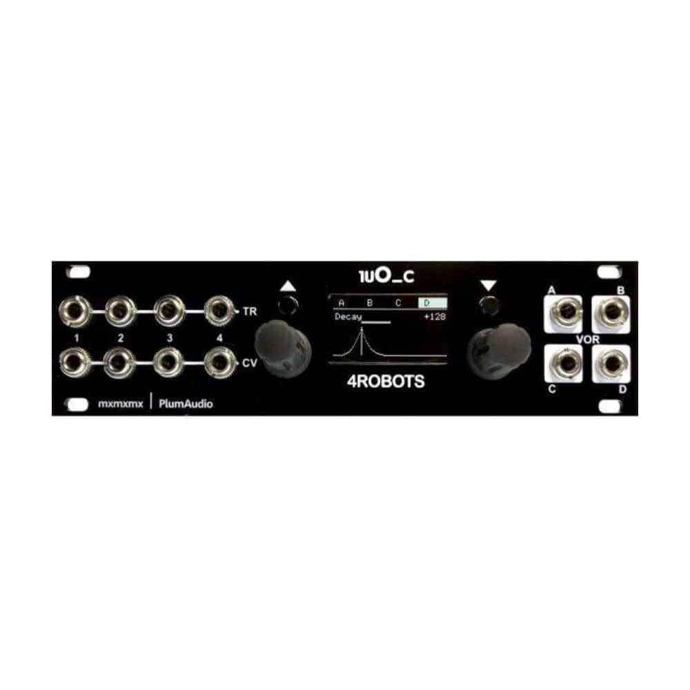 Plum Audio 1uO_c – 4ROBOTS Eurorack Module (Black – 1U)