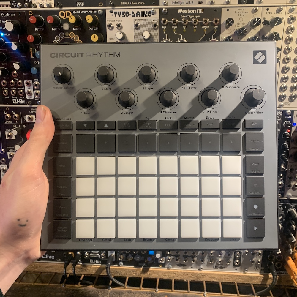 Novation Circuit Rhythm Standalone Desktop Sampler and Groovebox [Ex Demo]