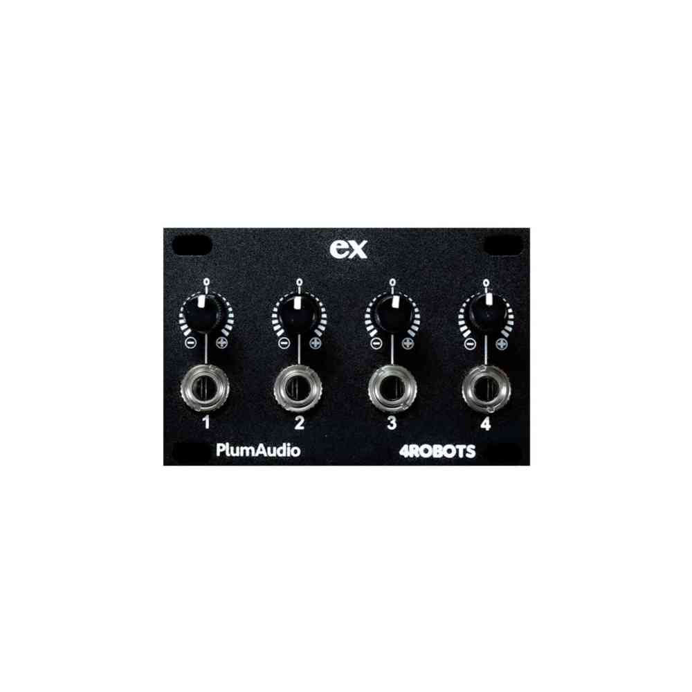 Plum Audio ex12 CV Expander Eurorack Module (Black)