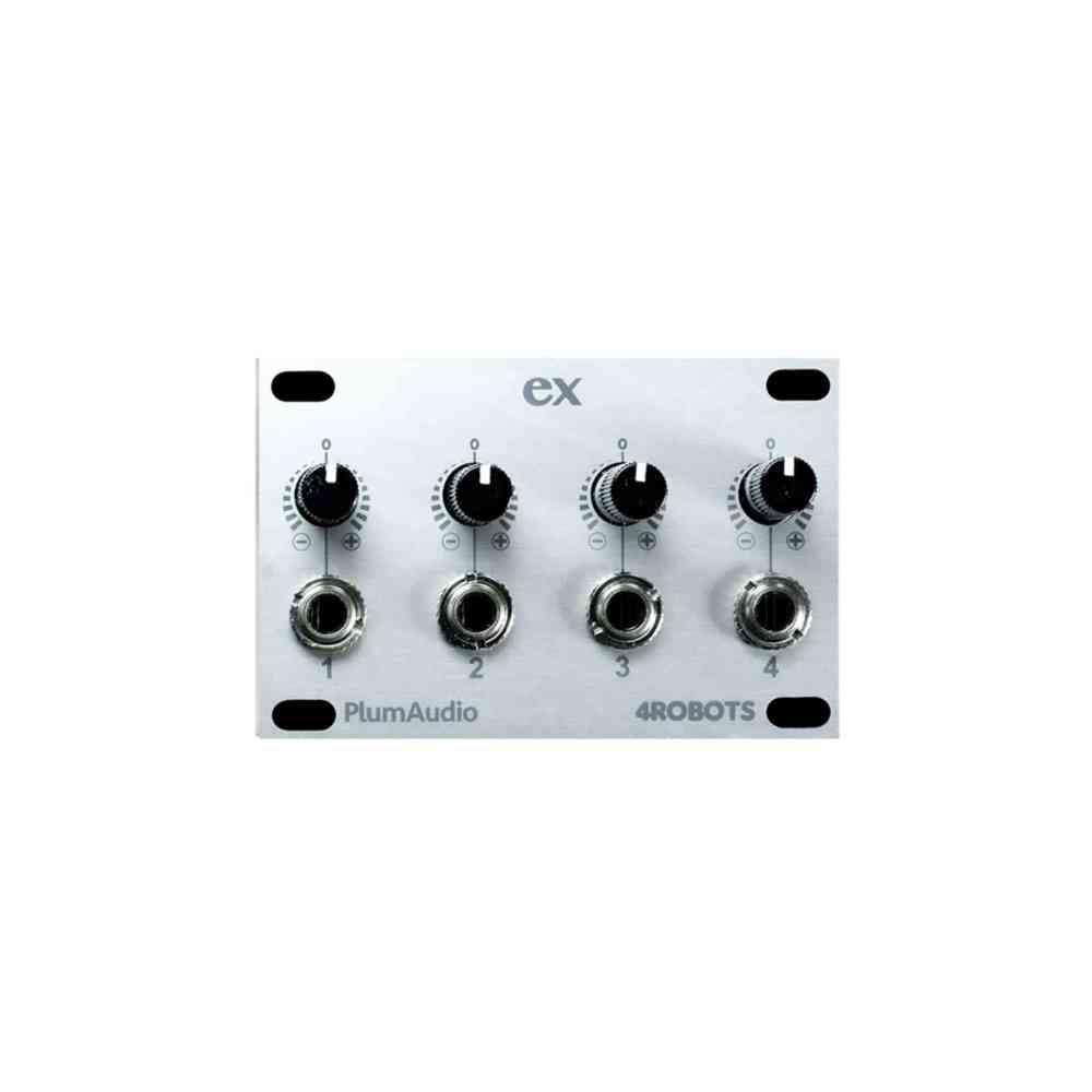 Plum Audio ex12 CV Expander Eurorack Module (Silver)