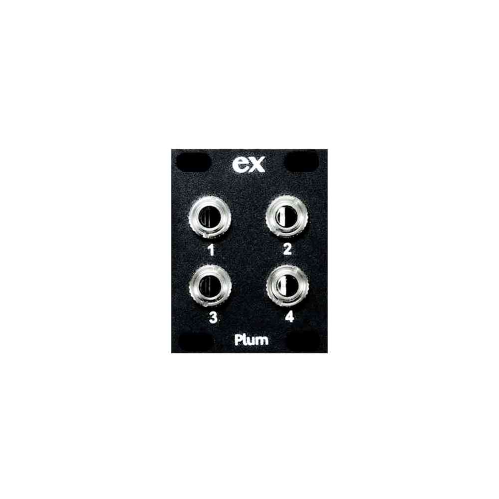 Plum Audio ex6 CV Expander Eurorack Module (Black)