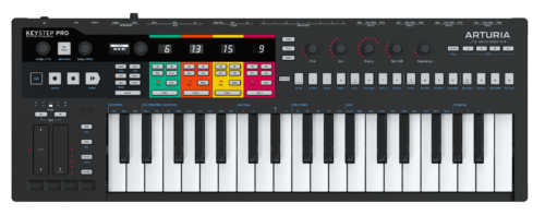 Arturia Keystep Pro Hardware Polyphonic Sequencer (Black)