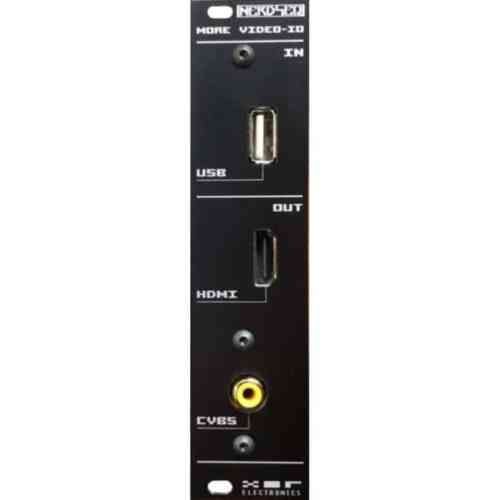 XOR Electronics NerdSEQ More Video-IO Expander Eurorack Module (Black)