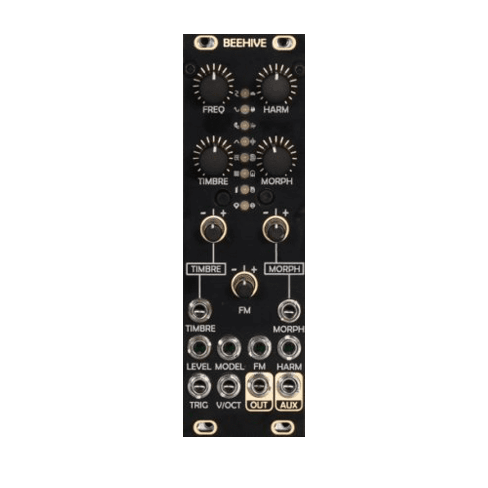 After Later Audio Beehive Eurorack Micro Plaits Module (Black)