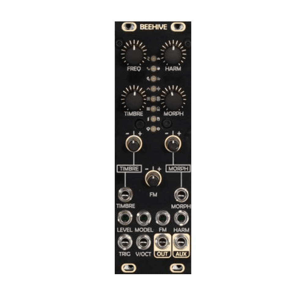 After Later Audio Beehive Eurorack Micro Plaits Module (Black)