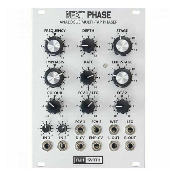 AJH Synth Next Phase Eurorack Phaser Module (Silver)