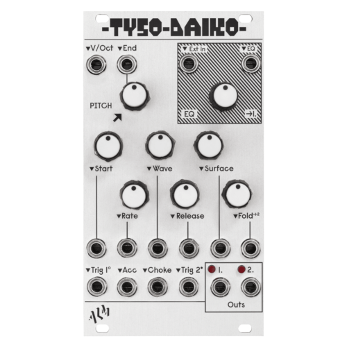 ALM Busy Circuits Tyso Daiko Eurorack Wavetable Drum Module