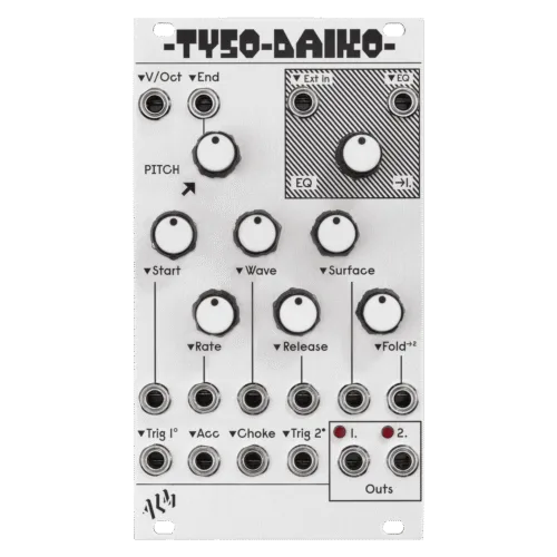 ALM Busy Circuits Tyso Daiko Eurorack Wavetable Drum Module