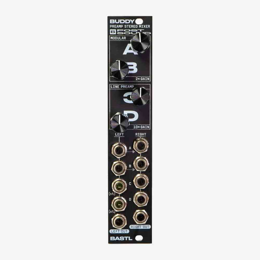 Bastl Instruments Buddy Eurorack Preamp Stereo Mixer Module