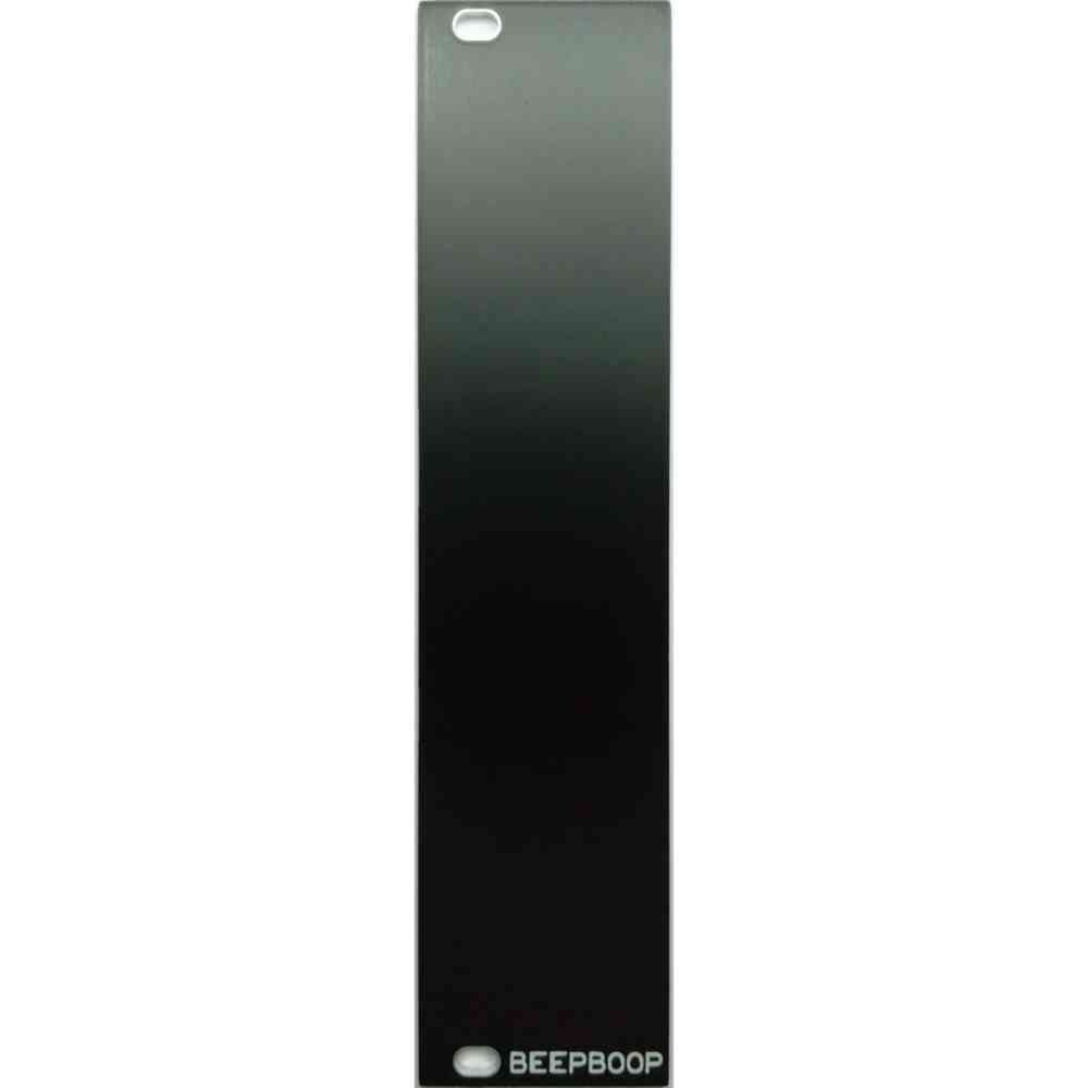 BeepBoop Electronics Eurorack Blank Panel (3U 6hp Black)