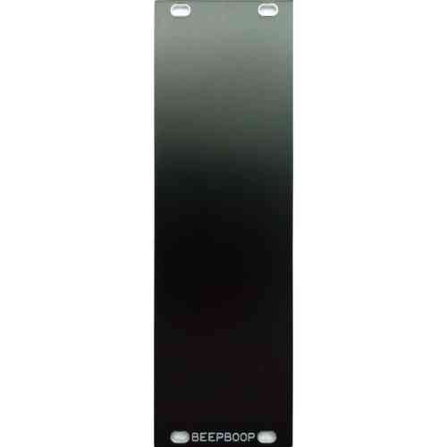 BeepBoop Electronics Eurorack Blank Panel (3U 8hp Black)