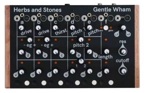 Herbs and Stones Gentle Wham Desktop Drum Synthesiser