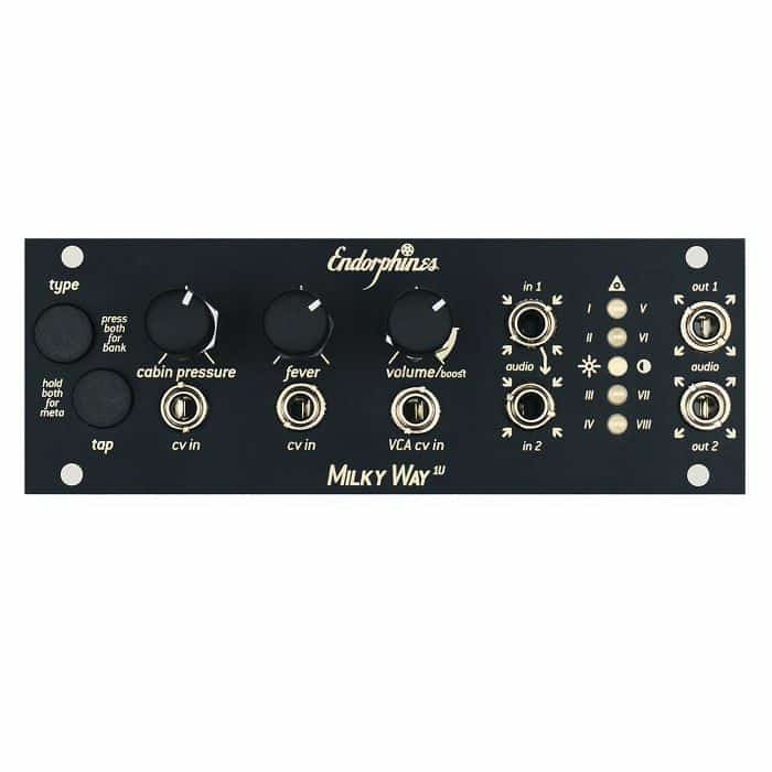 Endorphin.es Milky Way Eurorack Stereo FX Module (1U – Black)