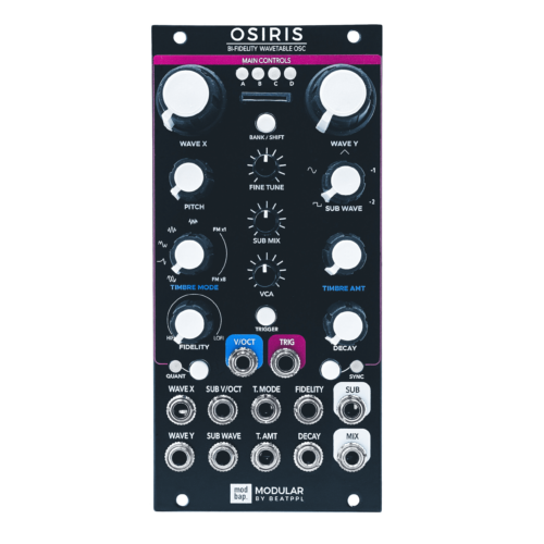 Modbap Osiris Eurorack Wavetable Oscillator Module