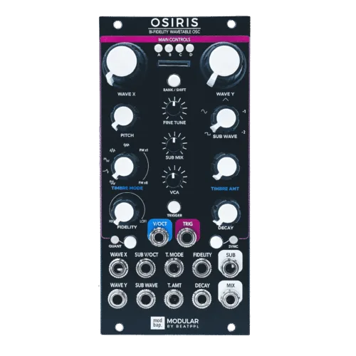 Modbap Osiris Eurorack Wavetable Oscillator Module