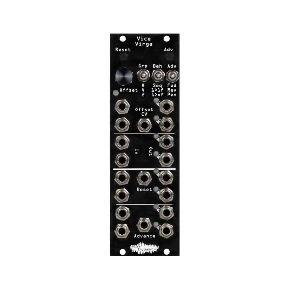 Noise Engineering Vice Virga Sequential Switch Eurorack Module (Black)