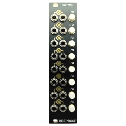 BeepBoop Electronics 8 Channel Eurorack Switch Module