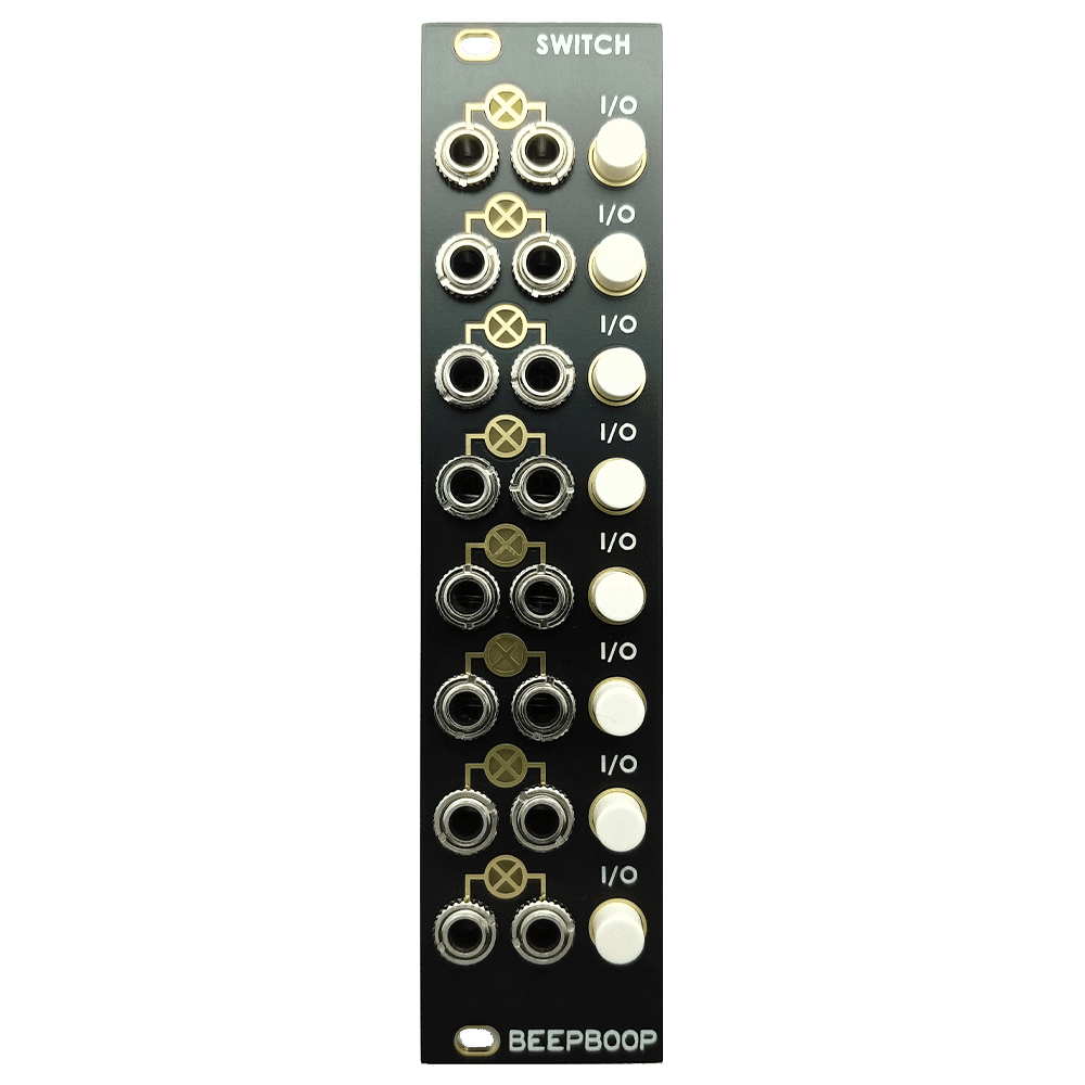 BeepBoop Electronics 8 Channel Eurorack Switch Module