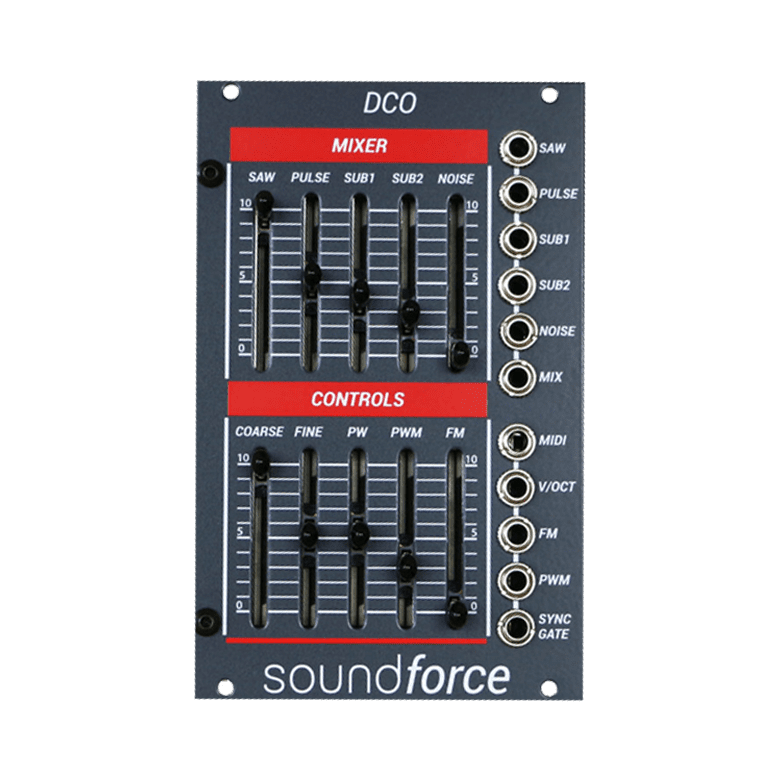 Soundforce DCO Eurorack Oscillator Module (Juno 60 Grey)