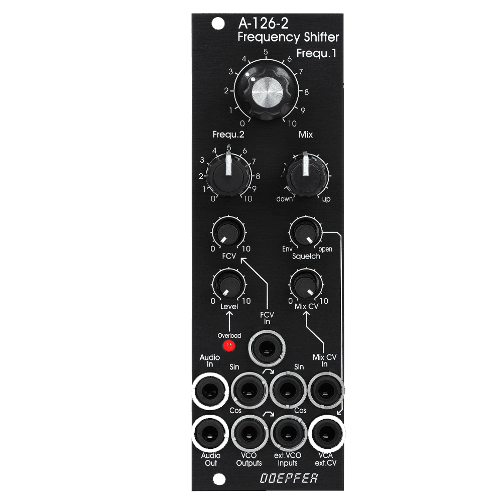 Doepfer A-126-2V Eurorack Frequency Shifter Module (Black)