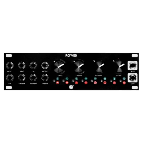 Plum Audio RO’VED Eurorack 1U Oscillator Module (Black)