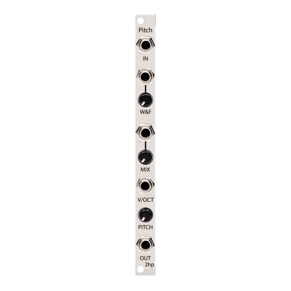 2hp Pitch Time-Domain Pitch Shifter Eurorack Module (Silver)