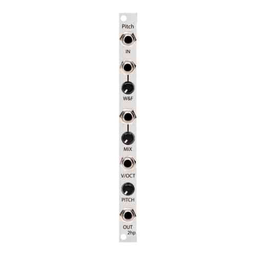 2hp Pitch Time-Domain Pitch Shifter Eurorack Module (Silver)