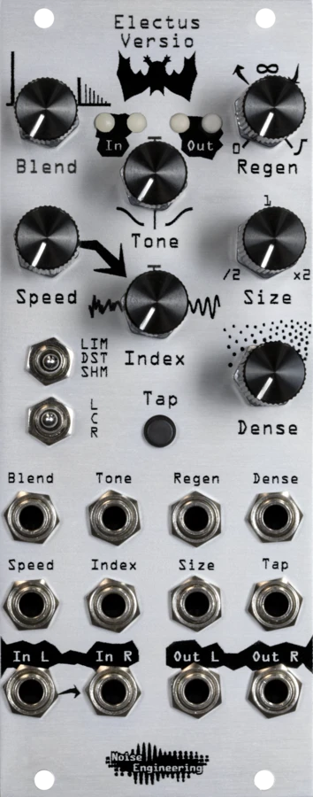 Noise Engineering Electus Versio Eurorack Delay and Reverb Module (Silver)