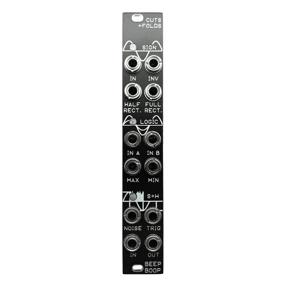 BeepBoop Electronics Cuts & Folds Eurorack Mutable Kinks Clone Module