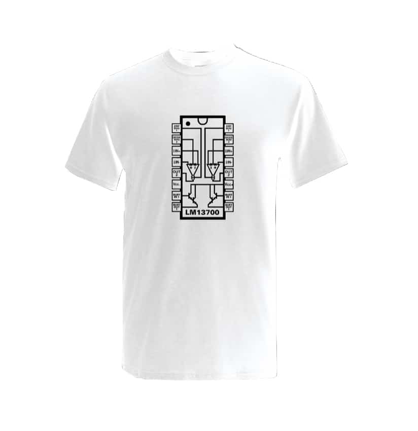 Synth Shirts – LM13700 (White) – Large