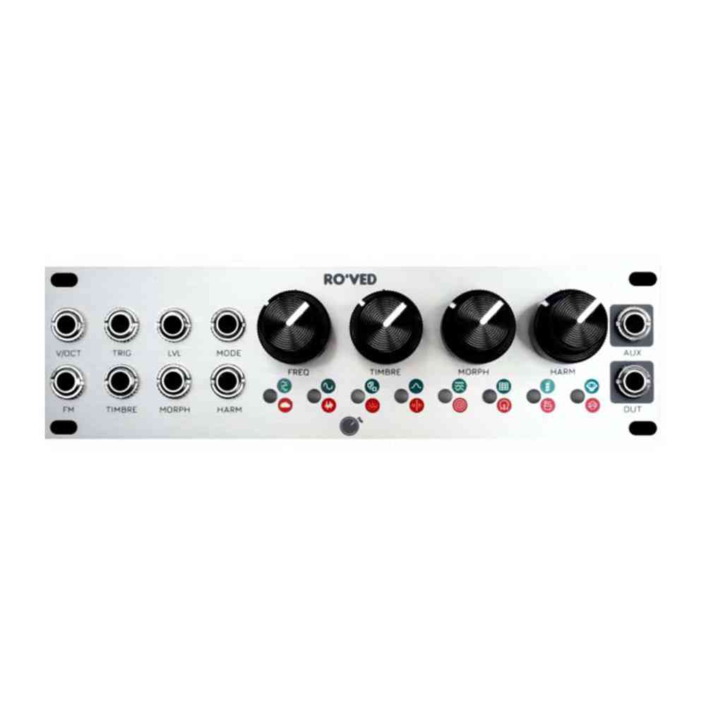 Plum Audio RO’VED Eurorack 1U Oscillator Module (Silver)