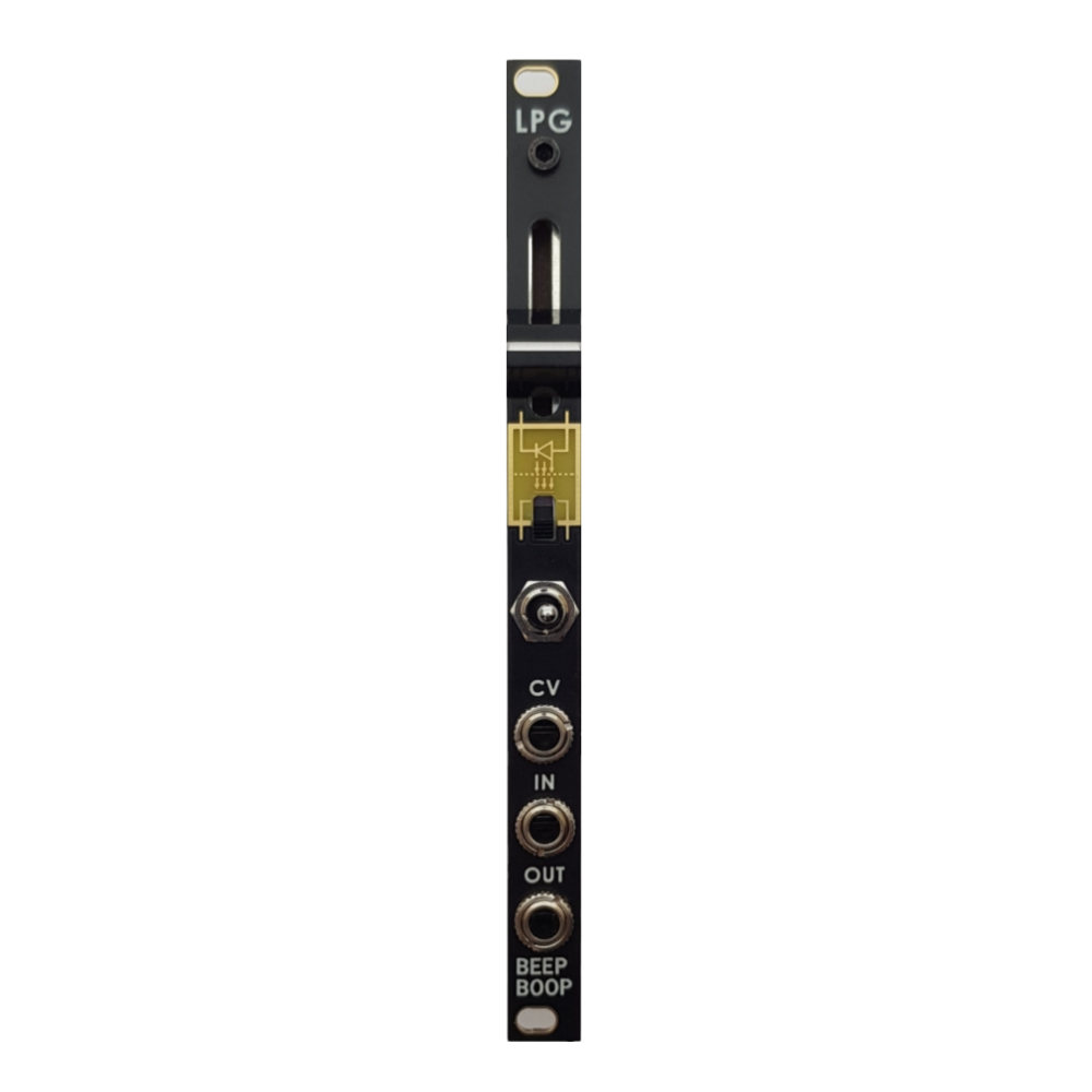 BeepBoop Electronics LPG V2 Eurorack Passive Low Pass Gate Module