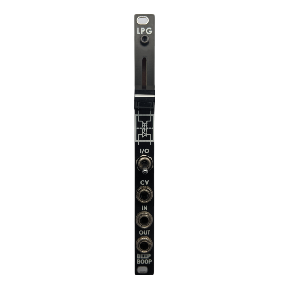 BeepBoop Electronics LPG Eurorack Passive Low Pass Gate Module