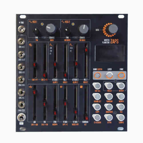 Plankton X Winter Modular ZAPS Eurorack Percussion Synth Voice Module