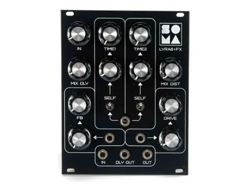 Soma Laboratory Lyra-8 FX Eurorack Delay and Distortion Module (Black)