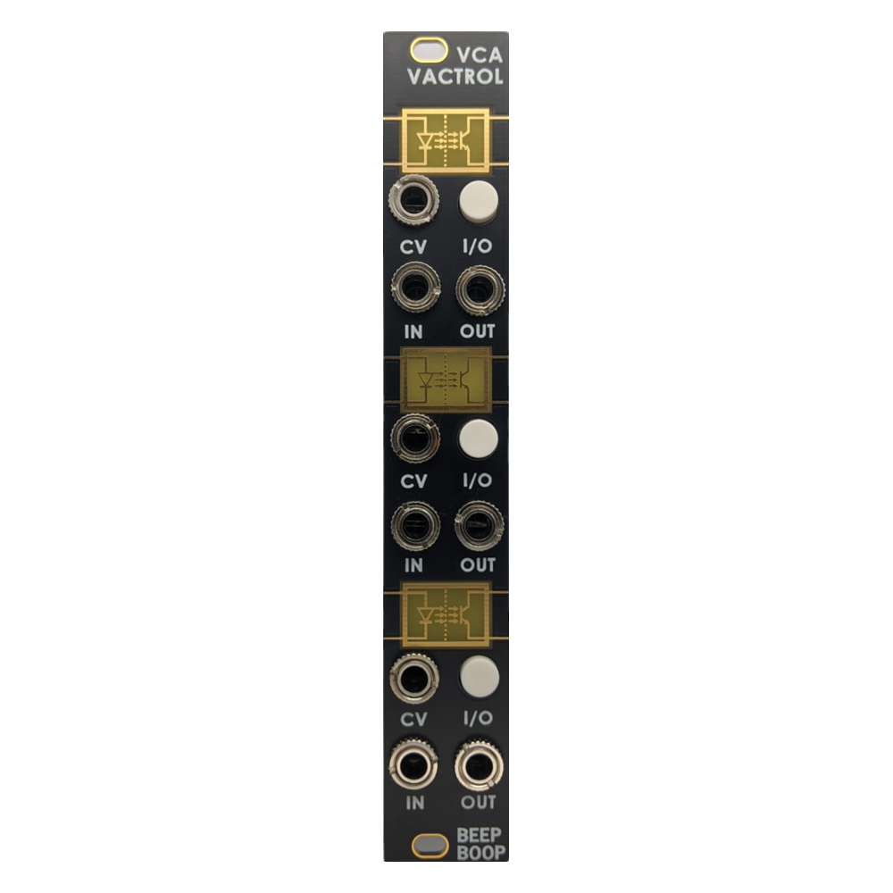 BeepBoop Electronics VCA Vactrol Eurorack Module